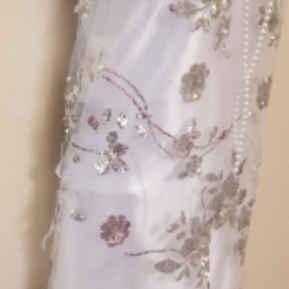 Custom Order Gatsby Inspired Sheath Wedding Gown